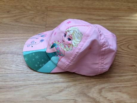 Růžová kšiltovka s elsou, vel. 3-4r., zn.h&m, h&m,104