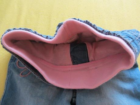 Kalhoty podšité bavnou., baby,74