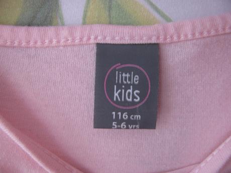 Růžové letní šaty s tylovou sukní little kids, 116