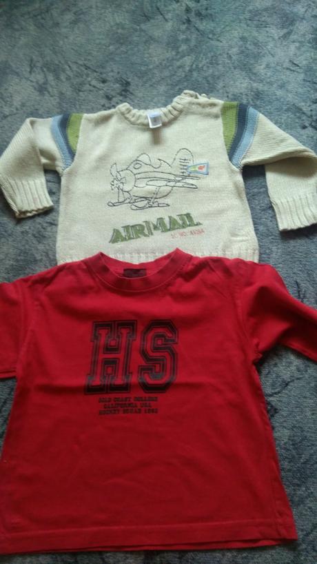 Mikiny, trička a svetr, 68–80