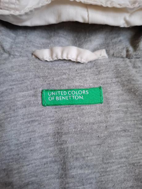 Jarní bunda vel 80/86, benetton,80