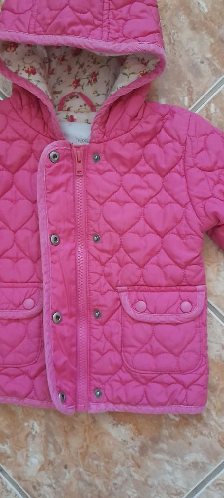 Přechodná srdíčková bundička next, vel.92, next,92