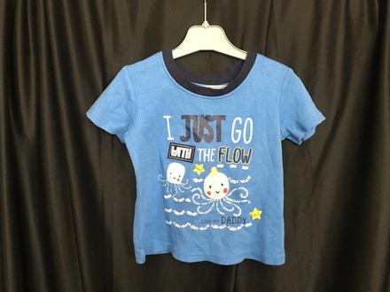 Vel. 86 modré triko s chobotnicí, 86