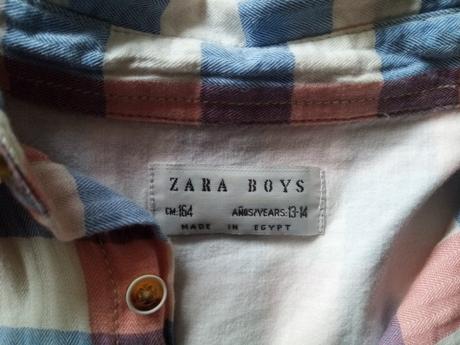 Letní košile, zara,164