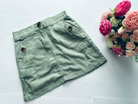 Sukně olivové barvy - v.5/6 let, george,116