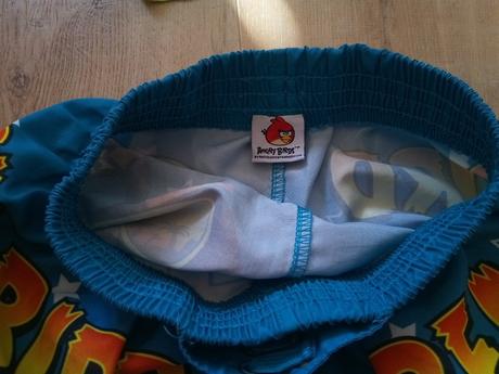 Komplet angry birds - tričko + kraťasy vel 128, 128