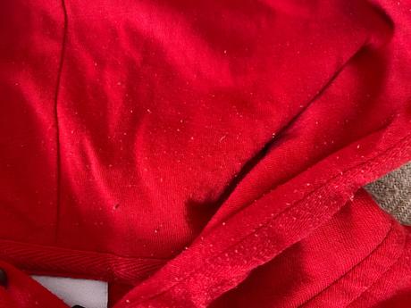 Pánská mikina cape fortnite červená vel. s, s