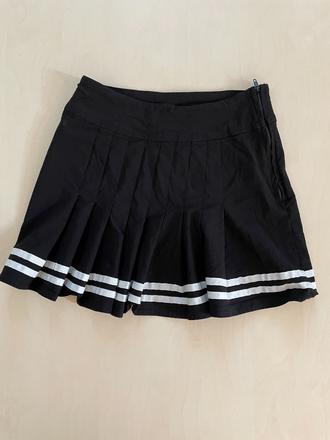 Skládaná minisukně s pruhem, vel xxs i dívčí, hm d, 32