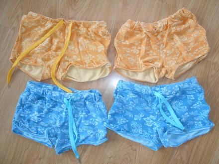 Šortky vel.140 a146                4  kusy, 140