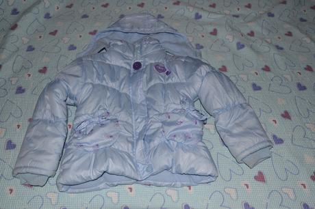 122 128 zimní naducaná bundička, 128
