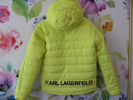 Dětská oboustranná zimní bunda s kapucí karl l., 152