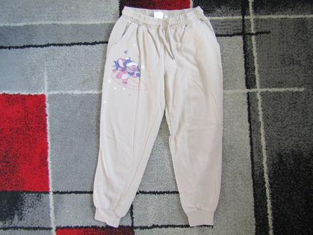 Tepláky pro holku vel.140/146 zn.disney sttich, disney,140