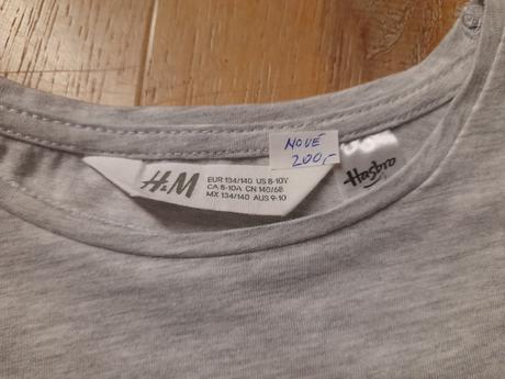 Tričko s měnícím se obrázkem, my little ponny, h&m, h&m,134