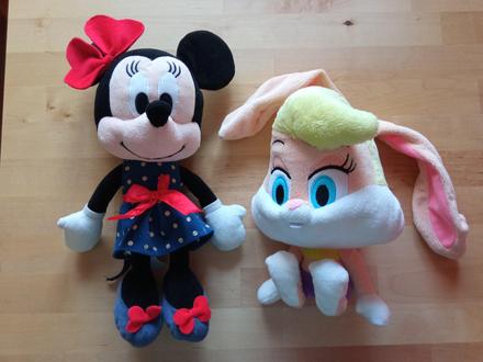 Dvě plyšové disney hračky, 