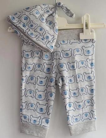 Legíny + čepička vel. 0 - 3 m, f&f,62