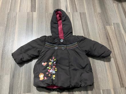 Zimní bundička, mothercare,68