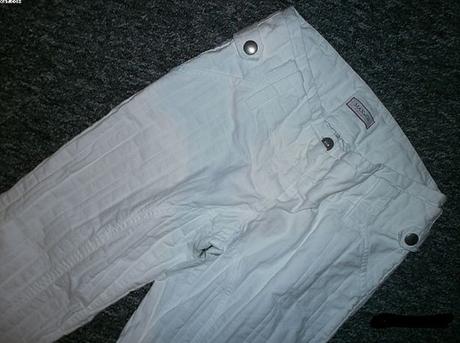 Super sněhobílé džíny - vel.s, s