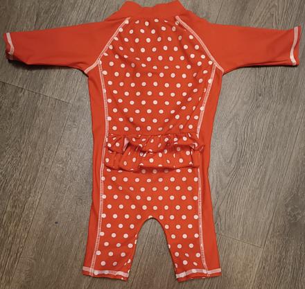 Puntíkatý plavkový overal 74/80, tu,74