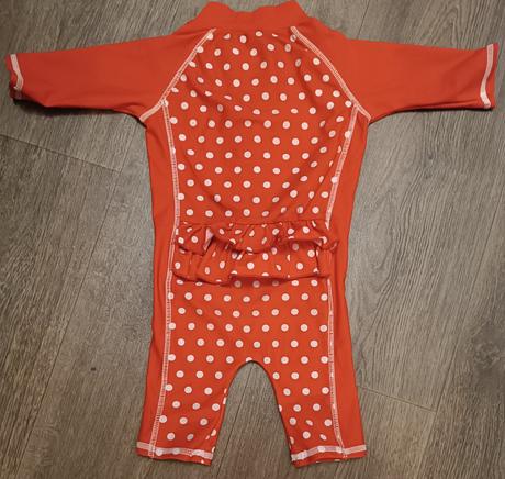 Puntíkatý plavkový overal 74/80, tu,74