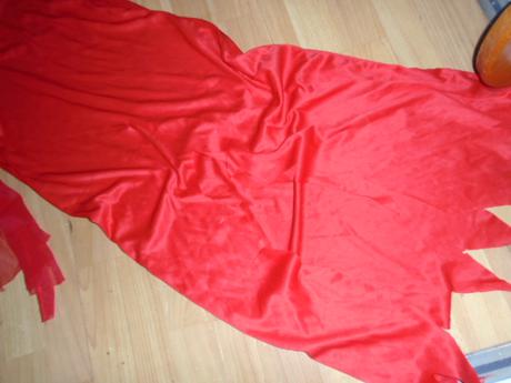 Maska kostým čert halloweeen uni, 