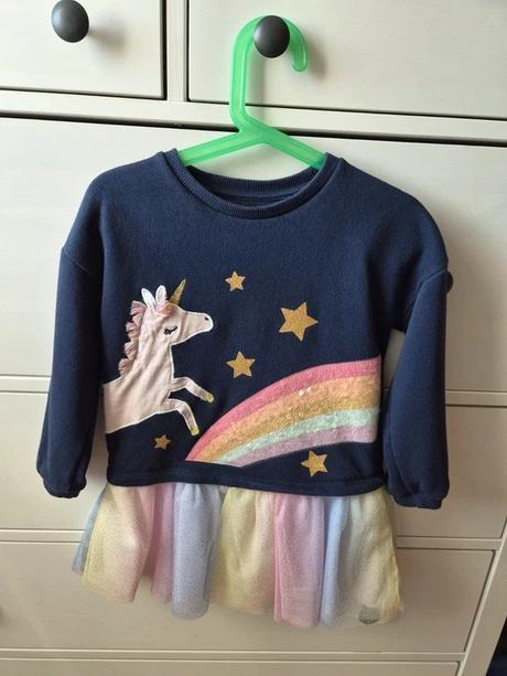 Mikinové šaty f&f, vel. 104, f&f,104