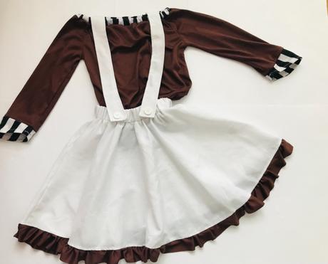 An3/ kostým sukně s trikem - v.cca 5/7 let, 