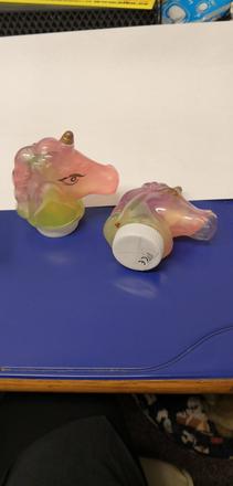 Sliz unicorn metalický 3ks,