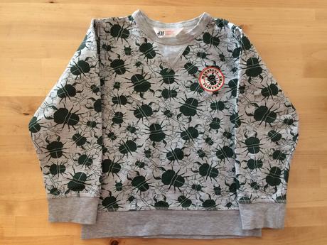 Bavlněná mikina, h&m,122