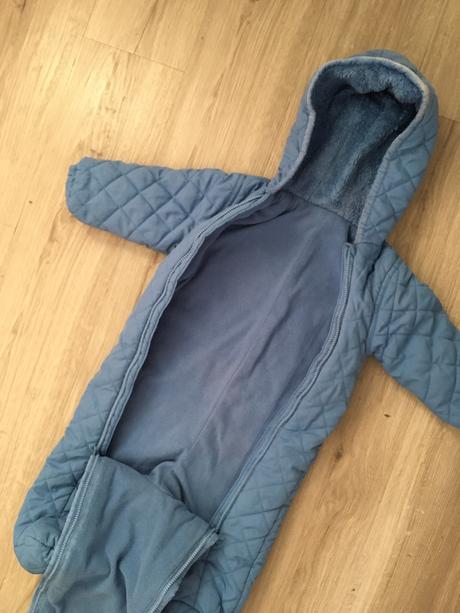 Teplá kombinéza 6-9m zebra, 68