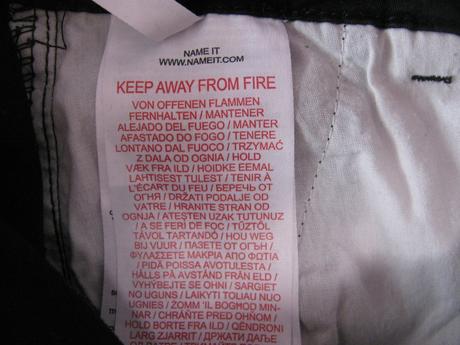 Černé elastické plátěné cargo kalhoty name it, name it,152