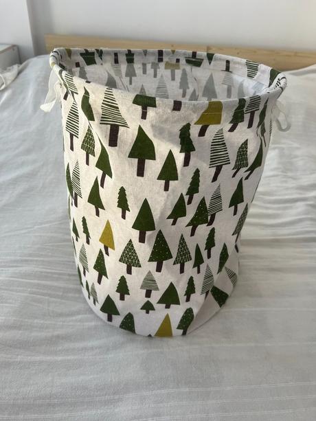Taška na hračky - motiv stromeček, 