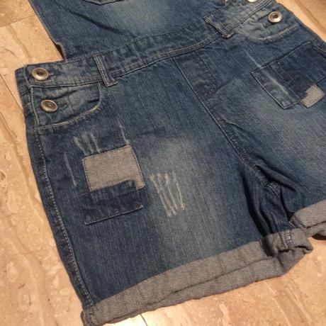 Laclové džínové kraťasy zn. denim co., denim co,158