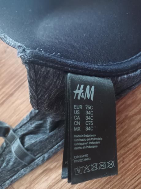 Push up podprsenka h&m vel. 75c, h&m,75c