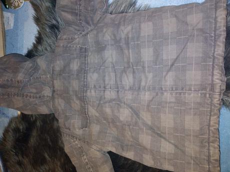 Klučičí zimní bunda kostky vel. 92 - 98, 92