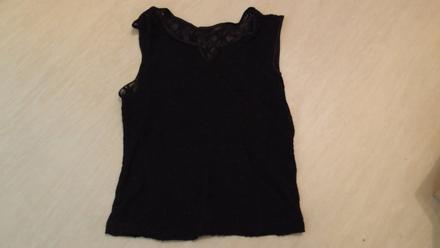 Černé sexy triko m/l, m