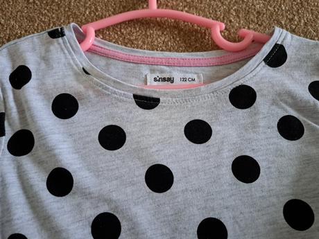 Puntíkaté šaty sinsay, vel.122, sinsay,122