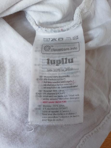 Pyžamo dvoudílné dlouhé lupilu 98/104, lupilu,98