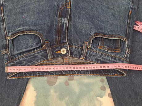 Trhané džíny, denim,s