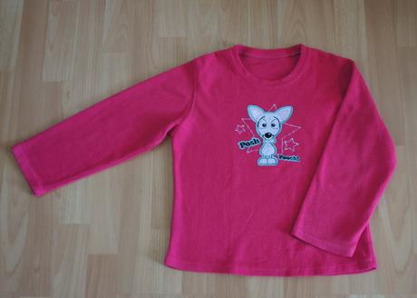 Fleecová pyžamová mikina, zn primark (vel 7- 8 r.), primark,122