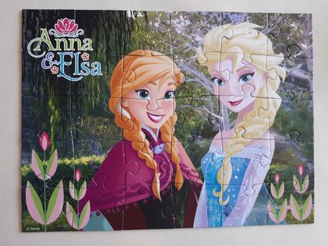 Puzzle frozen, ledové království, 30 dílků,