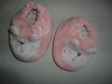 Bačkůrky do kočárku, postýlky, délka chodidla 12cm, 17