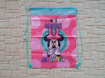 Růžový pytlík na papuče vak,