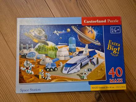 Maxi puzzle castorland- vesmírná stanice 4+, 