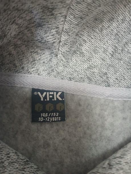 Mikina y.f.k., vel. 146/152, nová, 146