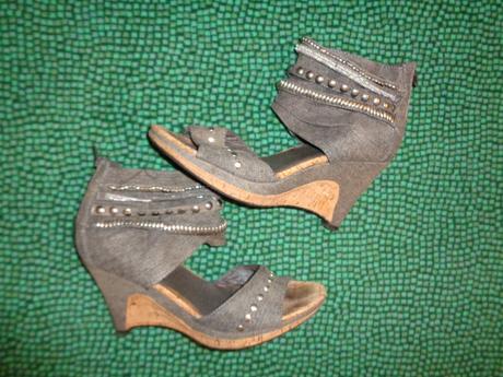 Luxusní boty s řetízkama graceland -alá riflovina, graceland,40