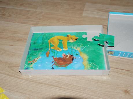 Puzzle - kral dzungle - 20 kusu puzzle, 