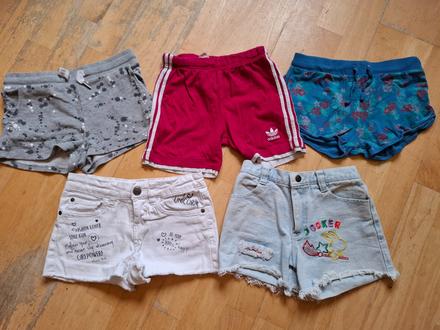 Šortky vel 128, 134, setino,128