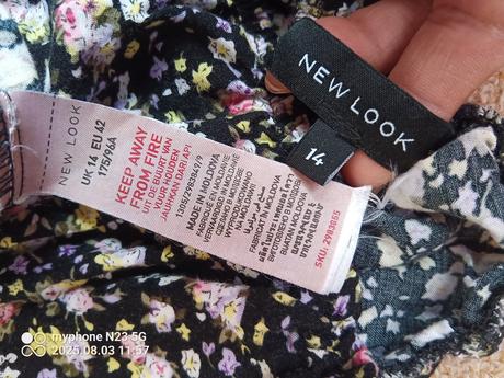 Šaty zn."new look" vel."14/xl", new look,xl