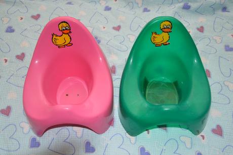 2x nočník s kačenkou, 