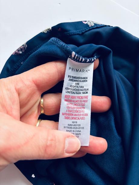 Top plavecký - v.9/10 let, primark,140